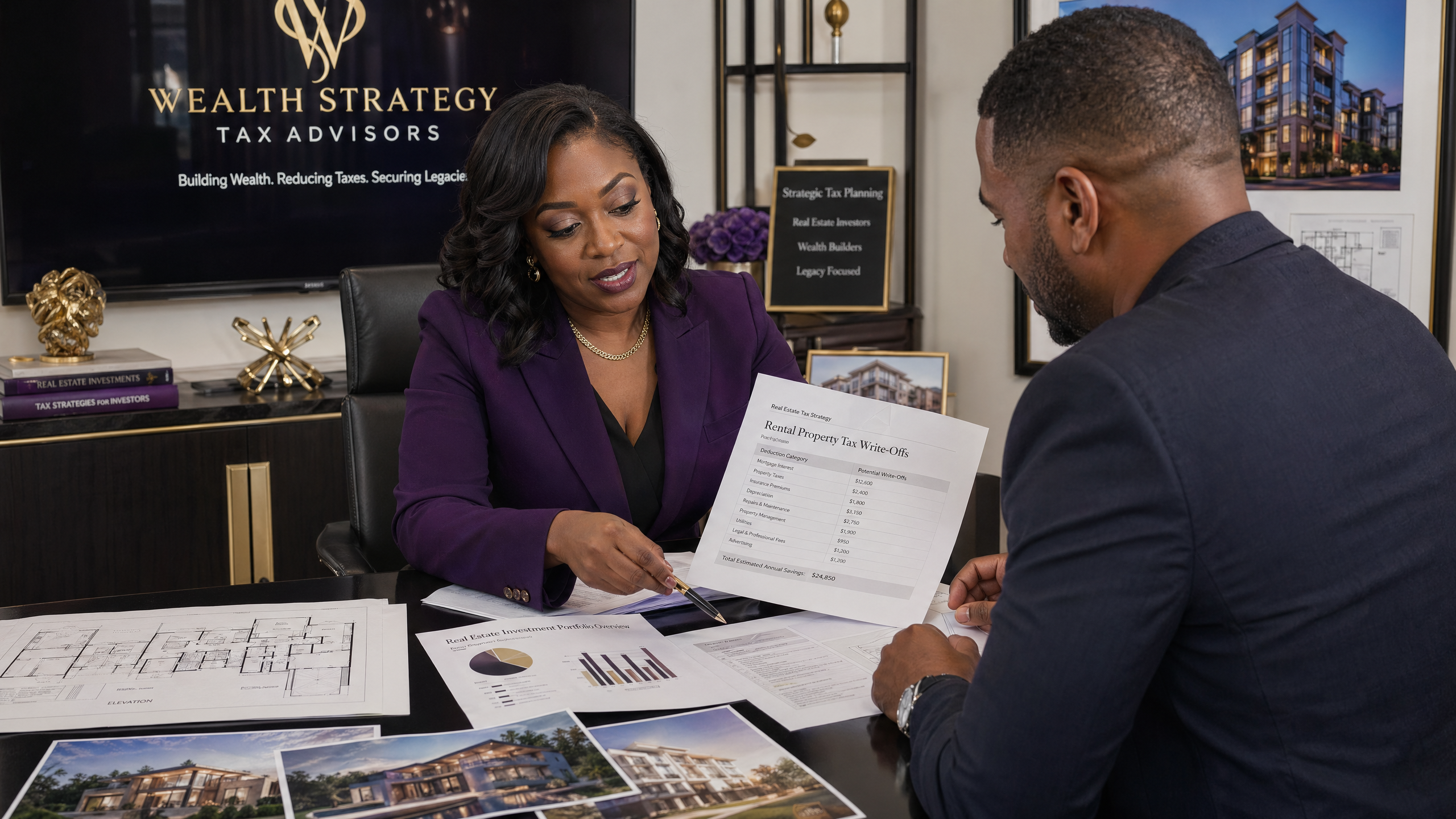 Tax consultation for real estate investors